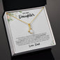 To My Daughter | You Are Braver Than You Believe - Alluring Beauty necklace